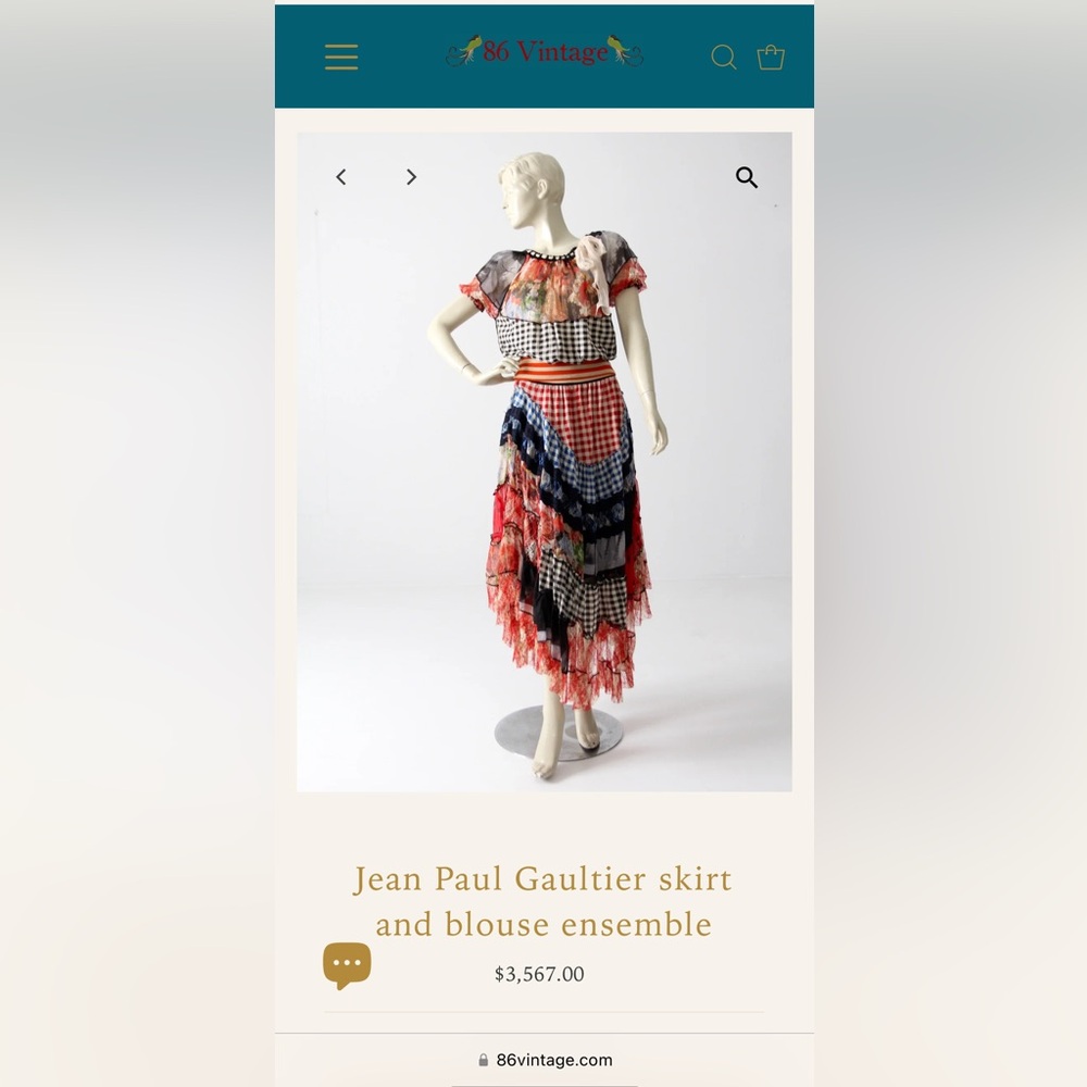 JEAN PAUL GAULTIER blouse